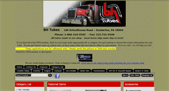 Desktop Screenshot of bhtubes.com